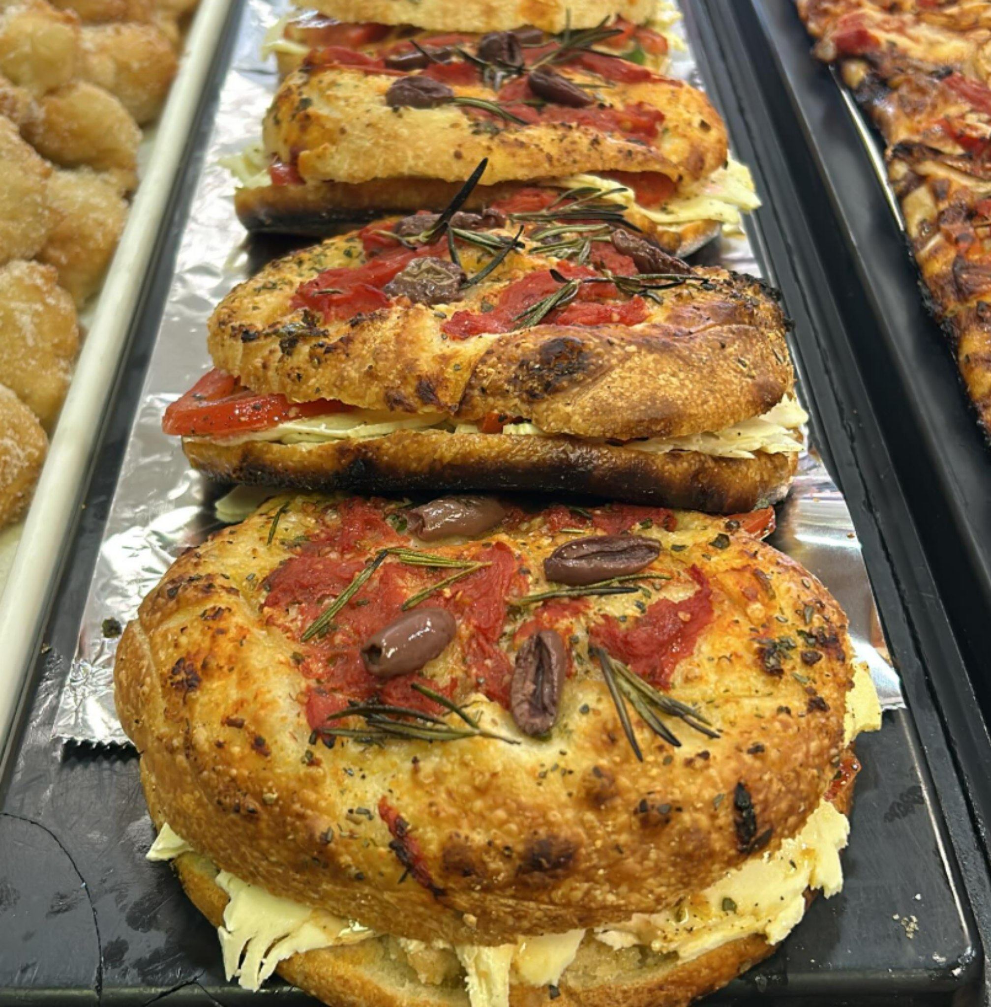 Focaccia sandwich